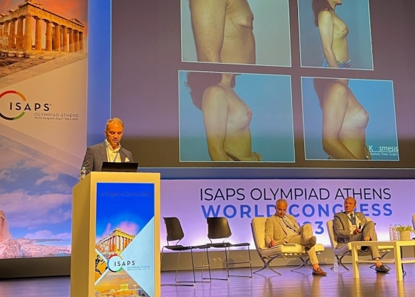 Ολυμπιακό Μετάλλιο για τον Πλαστικό Χειρουργό Ευάγγελο Κεραμίδα στο ISAPS Olympiad Athens World Congress 2023